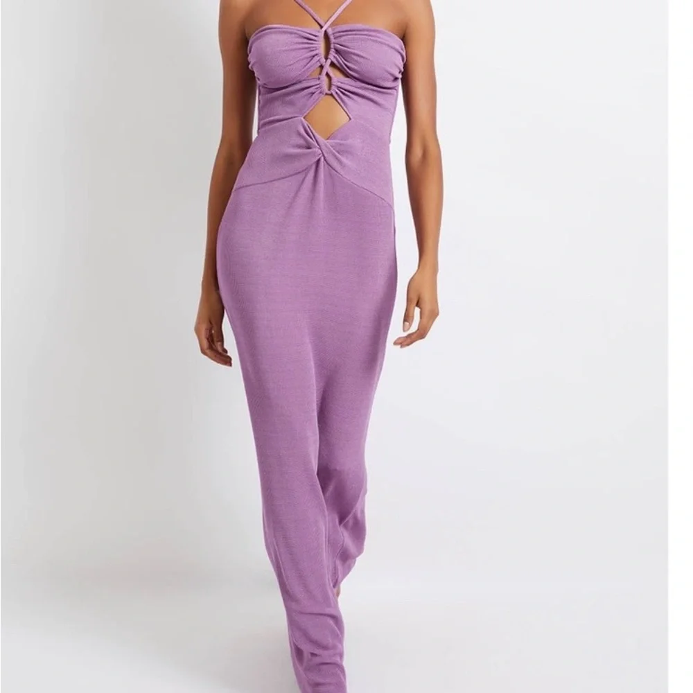 PatBO Purple Strapless Maxi Dress - Picture 2 of 5